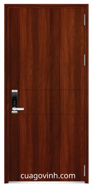 Cửa gỗ công nghiệp MDF phủ Veneer cao cấp giá rẻ tại Vinh