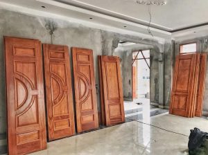 cửa gỗ gõ đỏ nam phi tại vinh