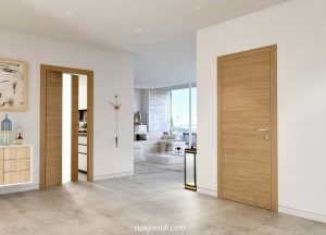 cửa gỗ phòng ngủ tại vinh