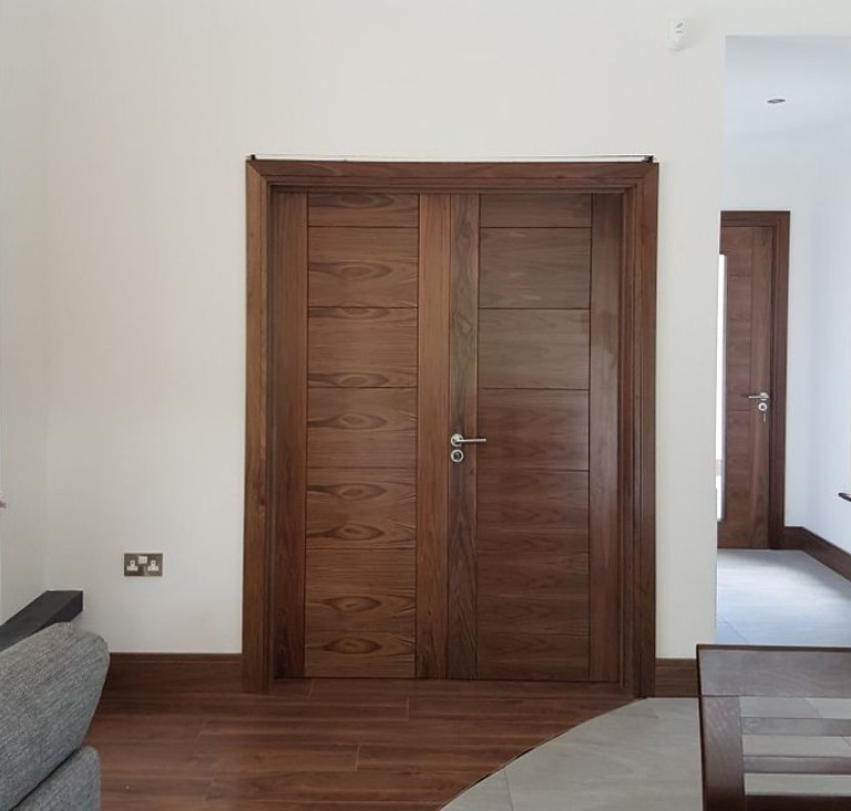 Mẫu cửa Óc Chó 2 cánh đẹp