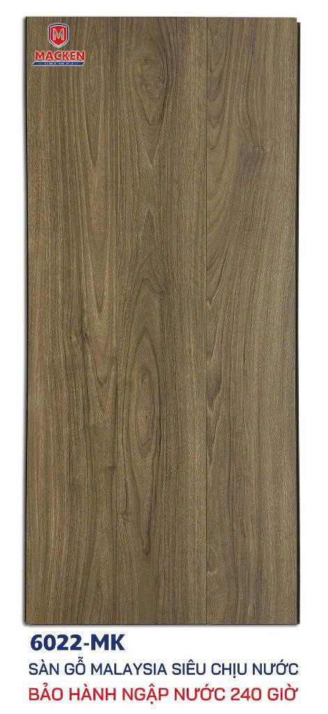 Sàn Gỗ Malaysia HDF cốt nâu Macken 6022-MK