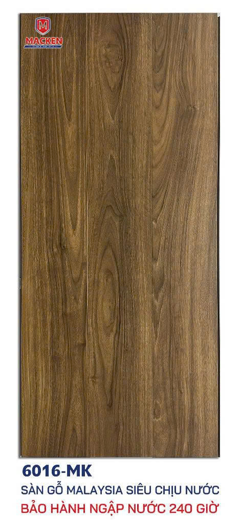 Sàn Gỗ Malaysia HDF cốt nâu Macken 6016-MK